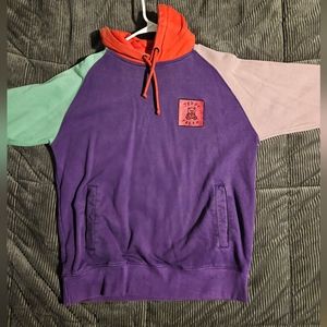 Teddy Fresh Color Block Hoodie